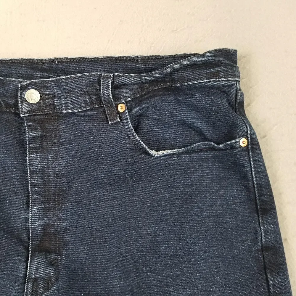 Levis 505‎ Jeans Mens 40x32 Blue Denim Straight Leg Zip Fly Classic 500 Series